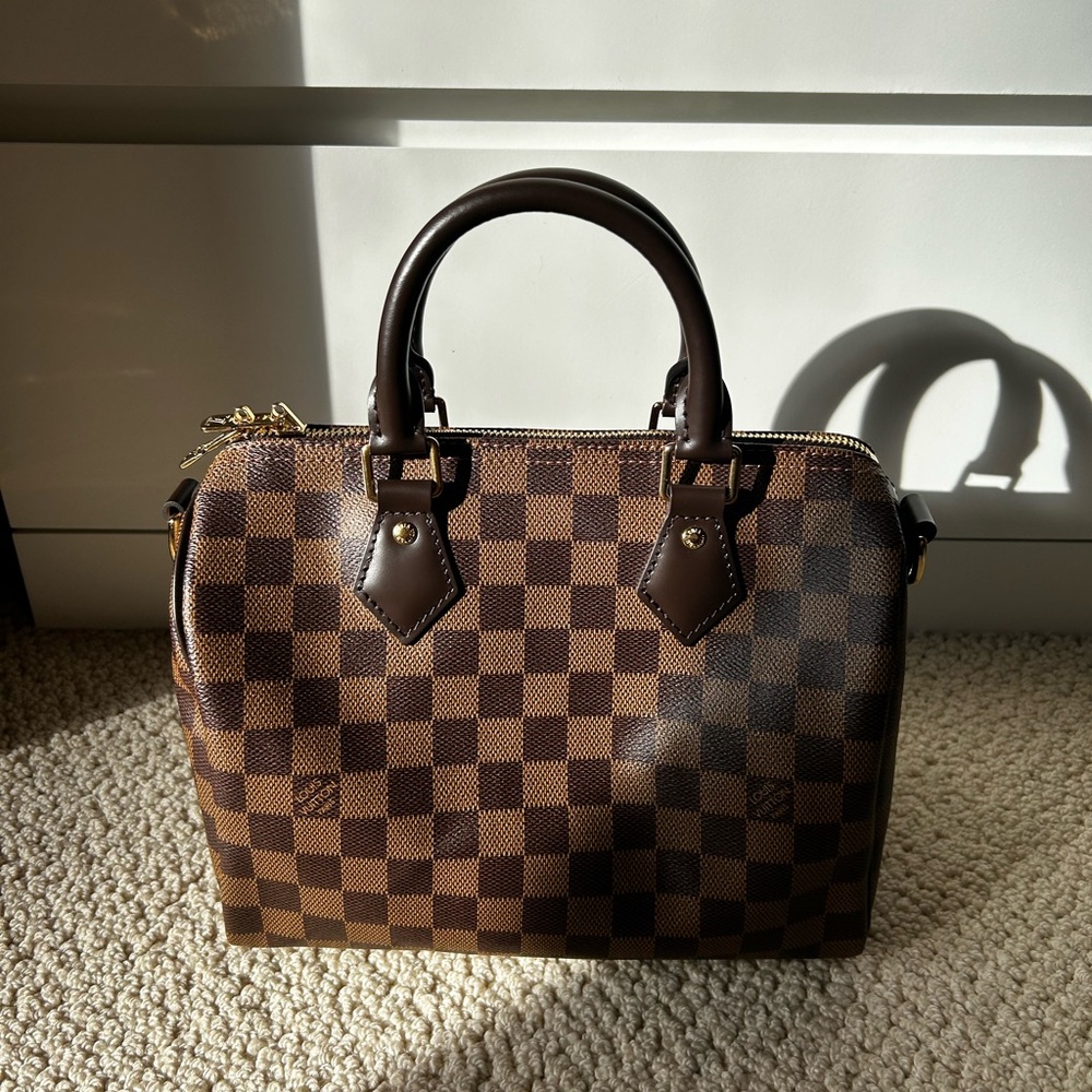 Louis Vuitton Speedy Bandoulière 25 
Damier Ebene